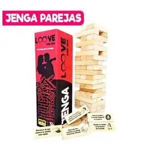 Jenga para parejas miniatura 2
